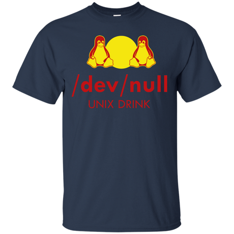T-Shirts Navy / Small Dev null T-Shirt