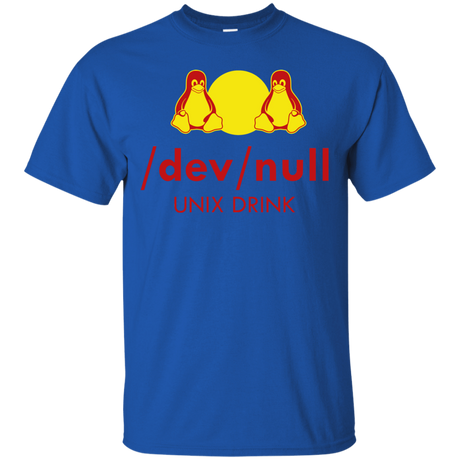 T-Shirts Royal / Small Dev null T-Shirt