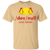 T-Shirts Vegas Gold / Small Dev null T-Shirt