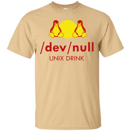 T-Shirts Vegas Gold / Small Dev null T-Shirt