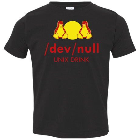 T-Shirts Black / 2T Dev null Toddler Premium T-Shirt
