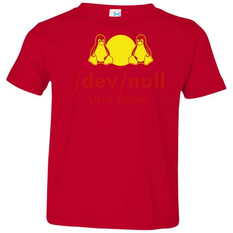 T-Shirts Red / 2T Dev null Toddler Premium T-Shirt