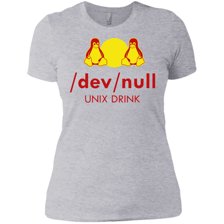 T-Shirts Heather Grey / X-Small Dev null Women's Premium T-Shirt