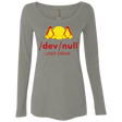 T-Shirts Venetian Grey / Small Dev null Women's Triblend Long Sleeve Shirt