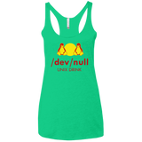 T-Shirts Envy / X-Small Dev null Women's Triblend Racerback Tank