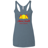 T-Shirts Indigo / X-Small Dev null Women's Triblend Racerback Tank