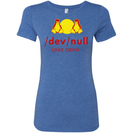 T-Shirts Vintage Royal / Small Dev null Women's Triblend T-Shirt
