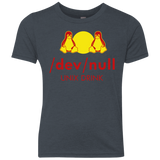 T-Shirts Vintage Navy / YXS Dev null Youth Triblend T-Shirt