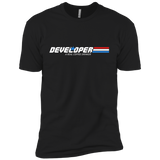 T-Shirts Black / YXS Developer - A Real Coffee Drinker Boys Premium T-Shirt