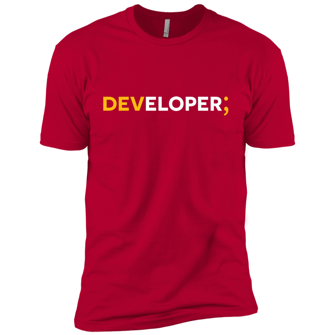T-Shirts Red / YXS Developer Boys Premium T-Shirt