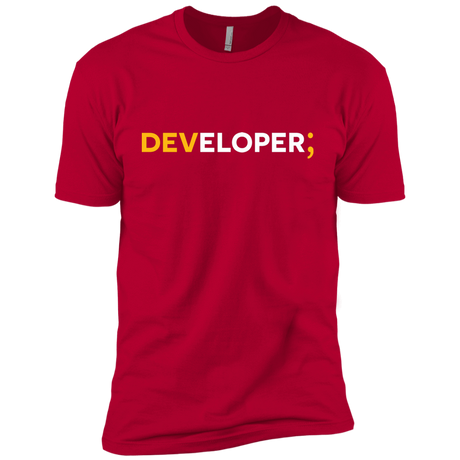 T-Shirts Red / YXS Developer Boys Premium T-Shirt