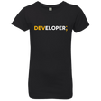 T-Shirts Black / YXS Developer Girls Premium T-Shirt