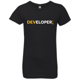 T-Shirts Black / YXS Developer Girls Premium T-Shirt