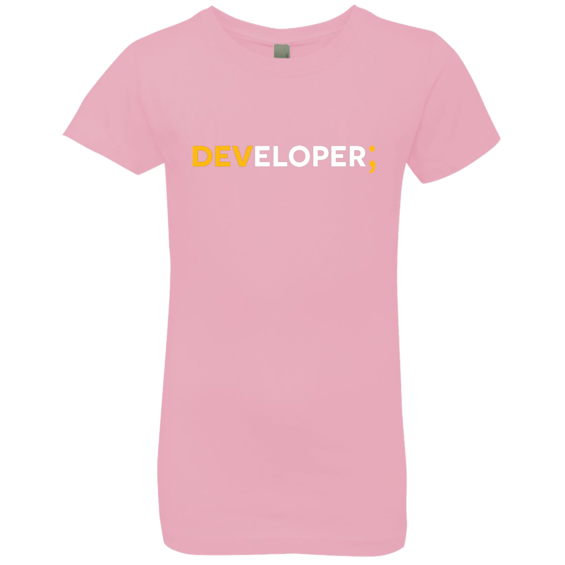 T-Shirts Light Pink / YXS Developer Girls Premium T-Shirt