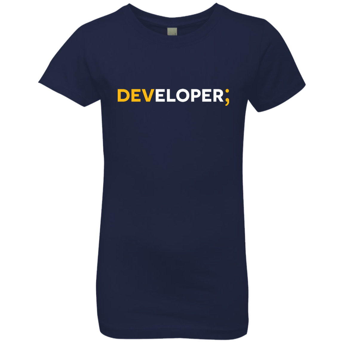 T-Shirts Midnight Navy / YXS Developer Girls Premium T-Shirt