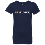 T-Shirts Midnight Navy / YXS Developer Girls Premium T-Shirt