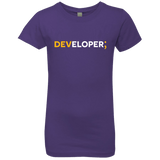 T-Shirts Purple Rush / YXS Developer Girls Premium T-Shirt