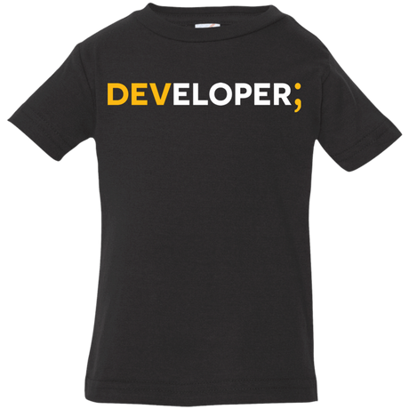 T-Shirts Black / 6 Months Developer Infant Premium T-Shirt