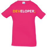 T-Shirts Hot Pink / 6 Months Developer Infant Premium T-Shirt