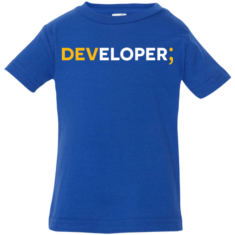 T-Shirts Royal / 6 Months Developer Infant Premium T-Shirt