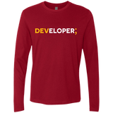 T-Shirts Cardinal / Small Developer Men's Premium Long Sleeve