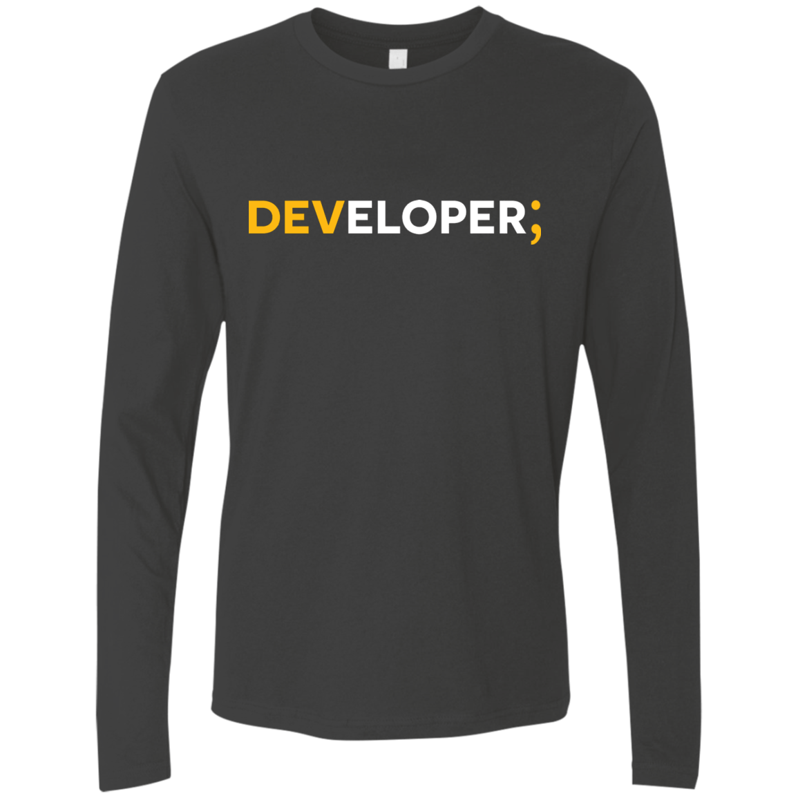 T-Shirts Heavy Metal / Small Developer Men's Premium Long Sleeve