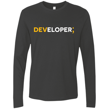 T-Shirts Heavy Metal / Small Developer Men's Premium Long Sleeve