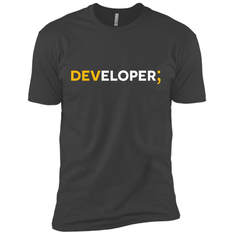 T-Shirts Heavy Metal / X-Small Developer Men's Premium T-Shirt