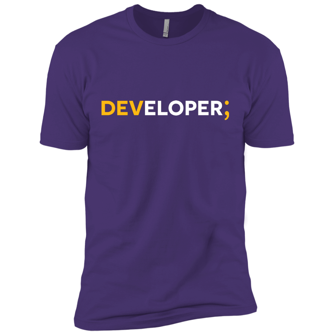 T-Shirts Purple Rush/ / X-Small Developer Men's Premium T-Shirt