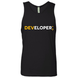 T-Shirts Black / Small Developer Men's Premium Tank Top