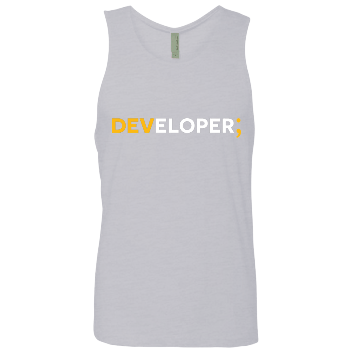 T-Shirts Heather Grey / Small Developer Men's Premium Tank Top