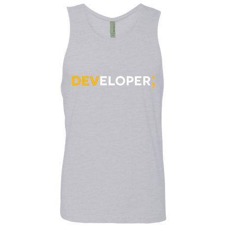 T-Shirts Heather Grey / Small Developer Men's Premium Tank Top