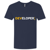 T-Shirts Midnight Navy / X-Small Developer Men's Premium V-Neck