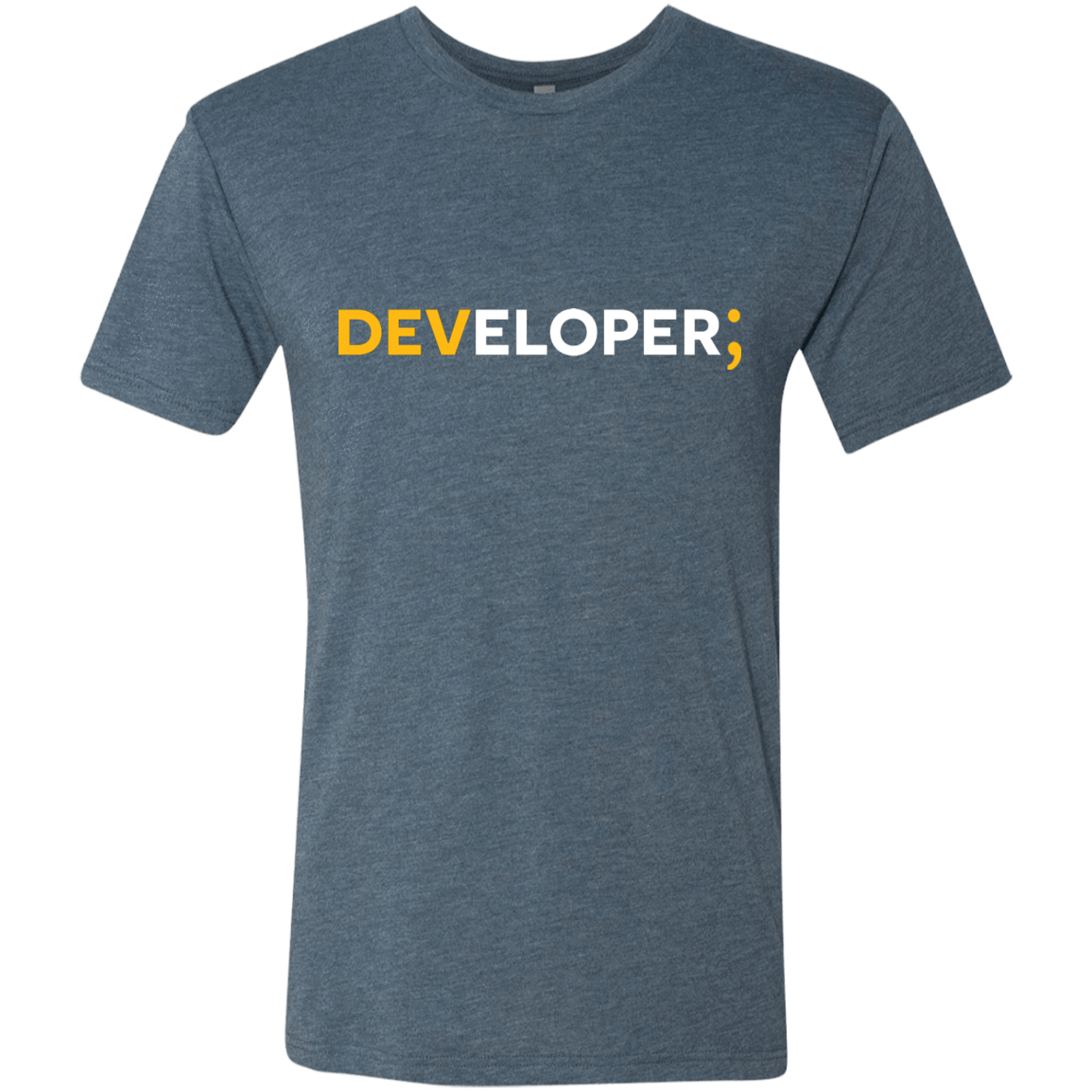 T-Shirts Indigo / Small Developer Men's Triblend T-Shirt