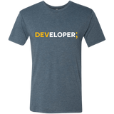 T-Shirts Indigo / Small Developer Men's Triblend T-Shirt