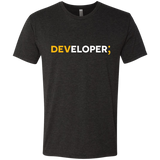 T-Shirts Vintage Black / Small Developer Men's Triblend T-Shirt