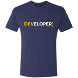 T-Shirts Vintage Navy / Small Developer Men's Triblend T-Shirt