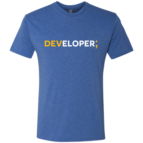 T-Shirts Vintage Royal / Small Developer Men's Triblend T-Shirt