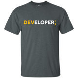 T-Shirts Dark Heather / Small Developer T-Shirt