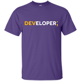 T-Shirts Purple / Small Developer T-Shirt