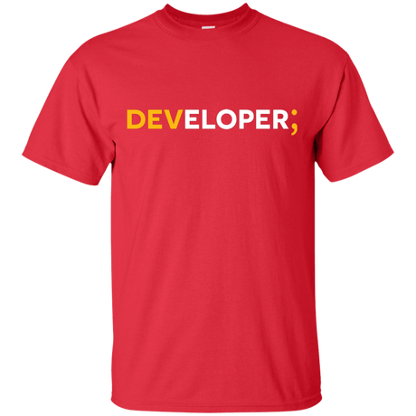T-Shirts Red / Small Developer T-Shirt