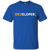 T-Shirts Royal / Small Developer T-Shirt