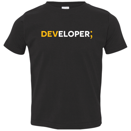 T-Shirts Black / 2T Developer Toddler Premium T-Shirt