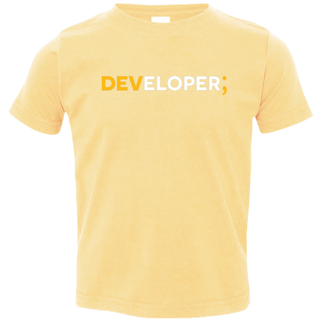 T-Shirts Butter / 2T Developer Toddler Premium T-Shirt