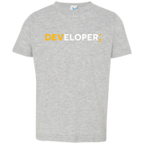 T-Shirts Heather Grey / 2T Developer Toddler Premium T-Shirt