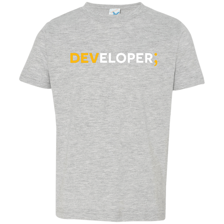 T-Shirts Heather Grey / 2T Developer Toddler Premium T-Shirt