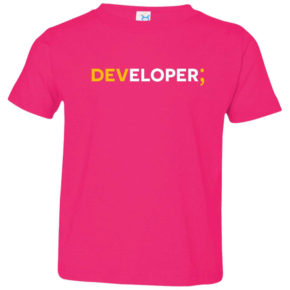 T-Shirts Hot Pink / 2T Developer Toddler Premium T-Shirt