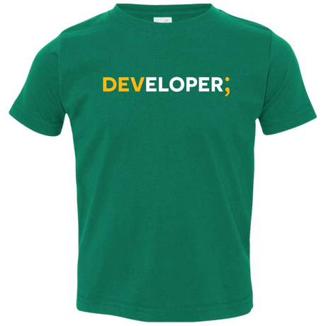 T-Shirts Kelly / 2T Developer Toddler Premium T-Shirt