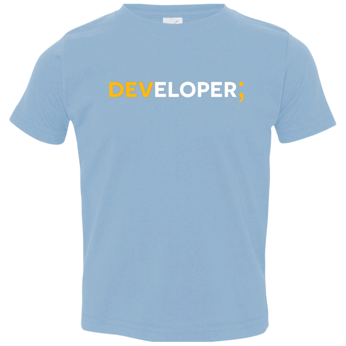 T-Shirts Light Blue / 2T Developer Toddler Premium T-Shirt