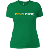 T-Shirts Kelly Green / X-Small Developer Women's Premium T-Shirt